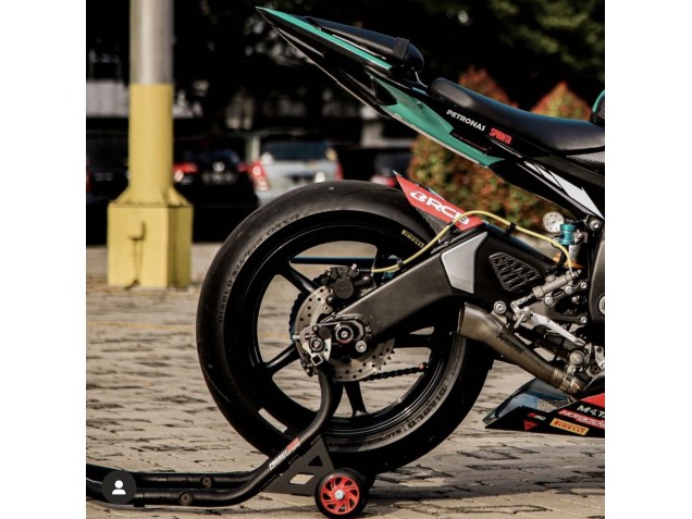 Hellgrün Weiß Schwarz Petronas 2008-2016 Yamaha YZF R6 Motorrad Verkleidung
