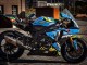 Blau Gelb Hai 2015-2019 Yamaha YZF R1 Motorrad Verkleidung