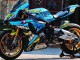 Blau Gelb Hai 2015-2019 Yamaha YZF R1 Motorrad Verkleidung