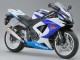 Weiß Blau Rot 2008-2010 Suzuki GSXR 600/750 Motorrad Verkleidung