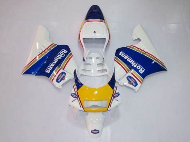 Honda NSR 250 MC28 P4 1994-1996 Motorrad Verkleidungen - Gelb Weiß Blau Honda NSR 250 MC28 P4 1994-1996 Motorrad Verkleidungen - Gelb Weiß Blau