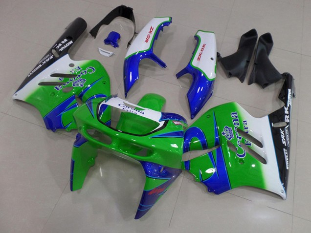 Kawasaki ZX9R 1994-1997 Motorrad Verkleidungen - Grüne Korona Kawasaki ZX9R 1994-1997 Motorrad Verkleidungen - Grüne Korona