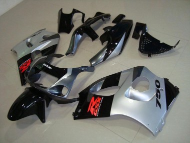 Suzuki GSXR 600 1996-2000 Motorrad Verkleidungen - Silber