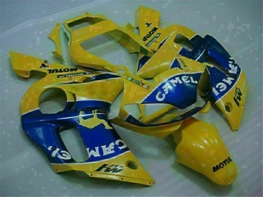Yamaha R6 1998-2002 Motorrad Verkleidungen - Gelb