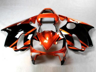Honda CBR 600 F4i 2001-2003 Motorrad Vollverkleidung - Orange Schwarz