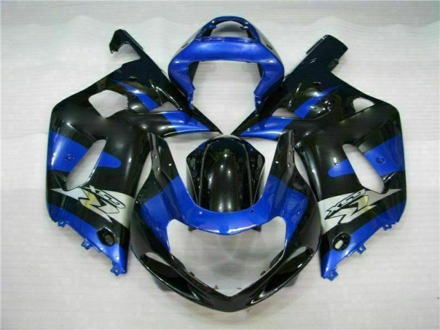 Suzuki GSXR 600 / 750 K1 K2 K3 2001-2003 Motorrad Verkleidung - Blau Schwarz Suzuki GSXR 600 / 750 K1 K2 K3 2001-2003 Motorrad Verkleidung - Blau Schwarz