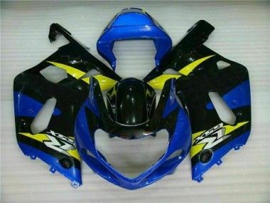 Suzuki GSXR 600 / 750 K1 K2 K3 2001-2003 Motorrad Verkleidung - Blau