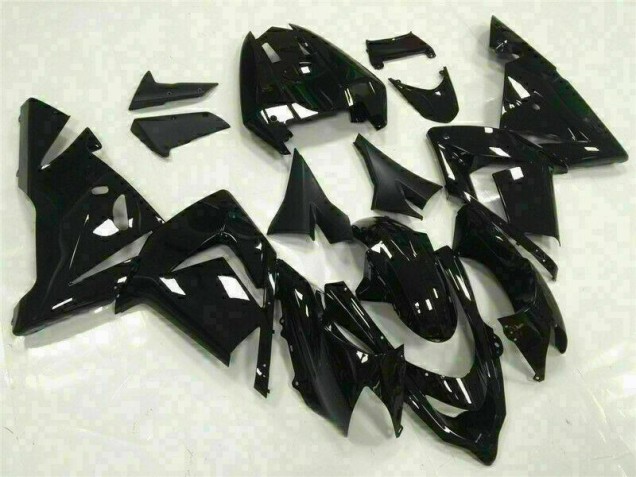 Kawasaki ZX10R 2003-2005 Motorrad Verkleidungen - Glänzend Schwarz Kawasaki ZX10R 2003-2005 Motorrad Verkleidungen - Glänzend Schwarz