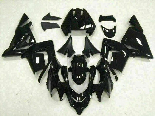Kawasaki ZX10R 2003-2005 Motorrad Verkleidungen - Glänzend Schwarz Kawasaki ZX10R 2003-2005 Motorrad Verkleidungen - Glänzend Schwarz