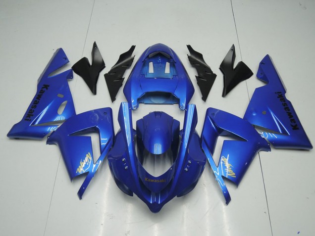 Kawasaki ZX10R 2003-2005 Motorrad Verkleidungen - Bonbon blau