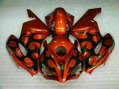 Honda CBR 1000 RR 2004-2005 Motorrad Verkleidungen - Braun Schwarz
