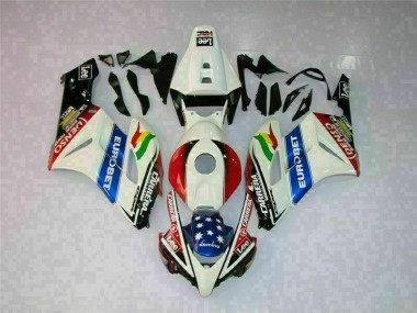 Honda CBR 1000 RR 2004-2005 Motorrad VollVerkleidungen & Plastik - Weiß Rot