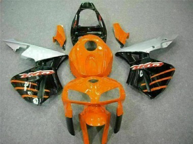 Honda CBR 600 RR 2005-2006 Motorrad Verkleidungen - Schwarz Orange