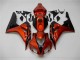 Honda CBR 1000 RR 2006-2007 Motorrad Verkleidungen - Orange Schwarz Honda CBR 1000 RR 2006-2007 Motorrad Verkleidungen - Orange Schwarz
