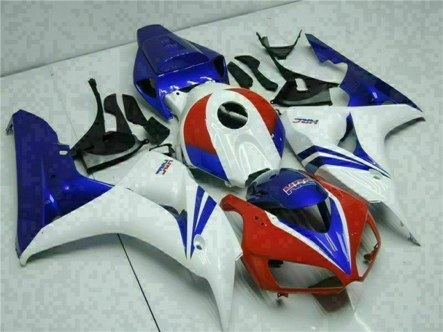 Honda CBR 1000 RR 2006-2007 Motorrad Verkleidungen - Blau Weiß Honda CBR 1000 RR 2006-2007 Motorrad Verkleidungen - Blau Weiß