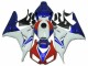 Honda CBR 1000 RR 2006-2007 Motorrad Verkleidungen - Blau Weiß Honda CBR 1000 RR 2006-2007 Motorrad Verkleidungen - Blau Weiß