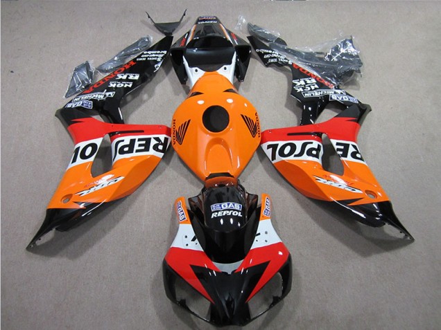 Honda CBR 1000 RR 2006-2007 Motorrad Verkleidungen - Orange Repsol Honda CBR 1000 RR 2006-2007 Motorrad Verkleidungen - Orange Repsol