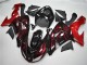 Kawasaki ZX10R 2006-2007 Motorrad Verkleidungen - Rot Flamme