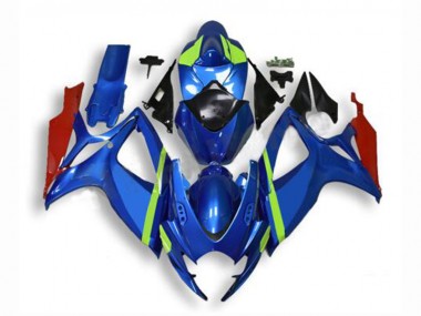 Suzuki GSXR 600 / 750 K6 2006-2007 Motorrad Vollverkleidung - Blau