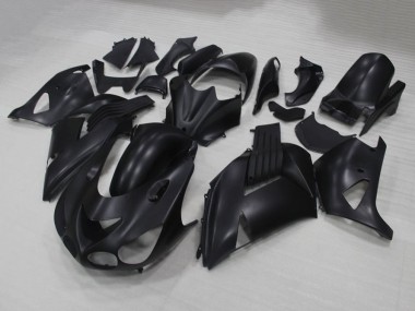 Kawasaki ZX14R ZZR 1400 2006-2011 Motorrad Verkleidungen - Matt Schwarz