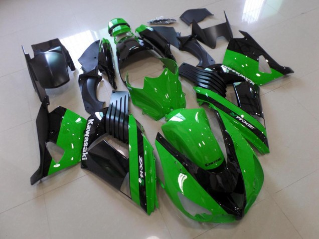 Kawasaki ZX14R ZZR 1400 2006-2011 Motorrad Verkleidungen - Grün und Schwarz Kawasaki ZX14R ZZR 1400 2006-2011 Motorrad Verkleidungen - Grün und Schwarz