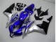 Honda CBR 600 RR 2007-2008 Motorrad Verkleidungen - Blau Silber Schwarz Honda CBR 600 RR 2007-2008 Motorrad Verkleidungen - Blau Silber Schwarz