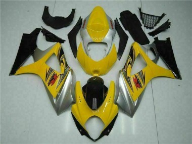 Suzuki GSXR 1000 K7 2007-2008 Motorrad Vollverkleidung - Gelb
