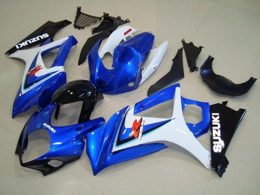 Suzuki GSXR 1000 K7 2007-2008 Motorrad Verkleidungen - Blaur OEM Stil