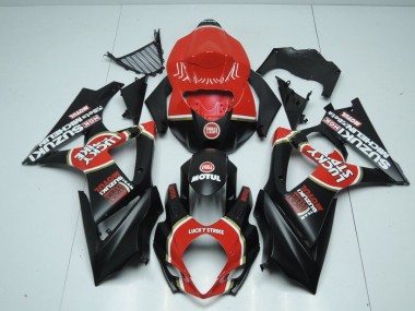 Suzuki GSXR 1000 K7 2007-2008 Motorrad Verkleidungen - Matt Lucky Strike