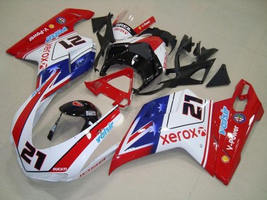 Ducati 848 1098 1198 2007-2014 Motorrad Verkleidungen - Xerox 21