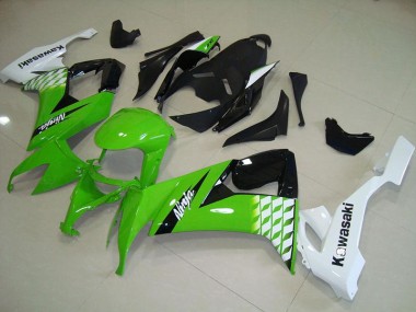 Kawasaki ZX10R 2008-2010 Motorrad Verkleidungen - Limetten Grün