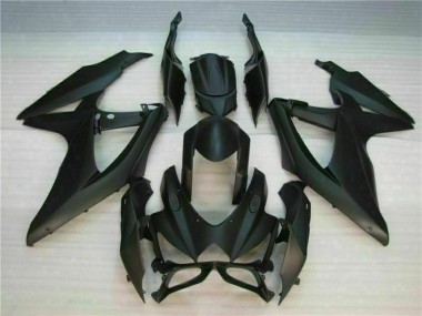 Suzuki GSXR 600 / 750 K8 2008-2010 Motorrad Verkleidungen - Schwarz