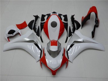 Honda CBR 1000 RR 2008-2011 Motorrad Verkleidungen - Weiß Rot