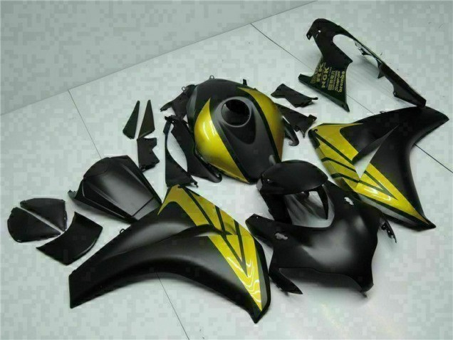 Honda CBR 1000 RR 2008-2011 Motorrad Verkleidungen - Schwarz Gold Honda CBR 1000 RR 2008-2011 Motorrad Verkleidungen - Schwarz Gold