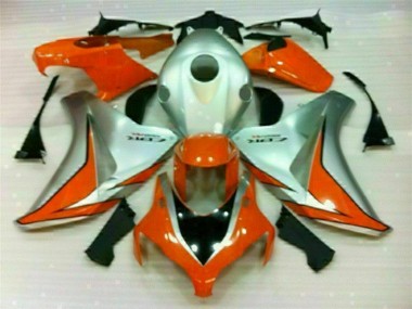 Honda CBR 1000 RR 2008-2011 Motorrad Verkleidungen - Silber Orange
