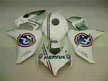 Honda CBR 1000 RR 2008-2011 Motorrad Verkleidung - Weiß Blau Repsol