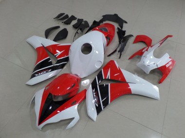 Honda CBR 1000 RR 2008-2011 Motorrad Verkleidungen - Schwarz Weiß und Rot