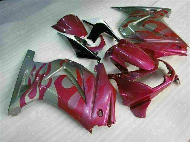 Kawasaki EX250 2008-2012 Motorrad Verkleidungen - Lila Rot