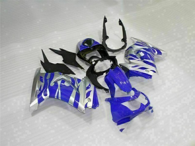 Kawasaki EX250 2008-2012 Motorrad Verkleidungen - Schwarz Blau Kawasaki EX250 2008-2012 Motorrad Verkleidungen - Schwarz Blau