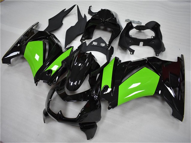Kawasaki EX250 2008-2012 Motorrad Verkleidungen - Schwarz Grün