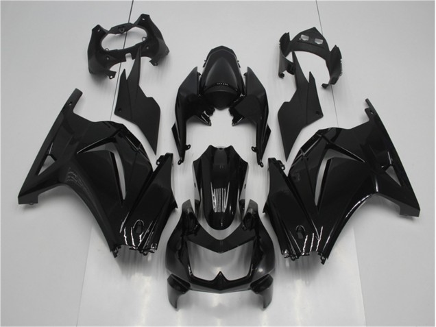 Kawasaki EX250 2008-2012 Motorrad Verkleidungen - Glänzend Schwarz Kawasaki EX250 2008-2012 Motorrad Verkleidungen - Glänzend Schwarz