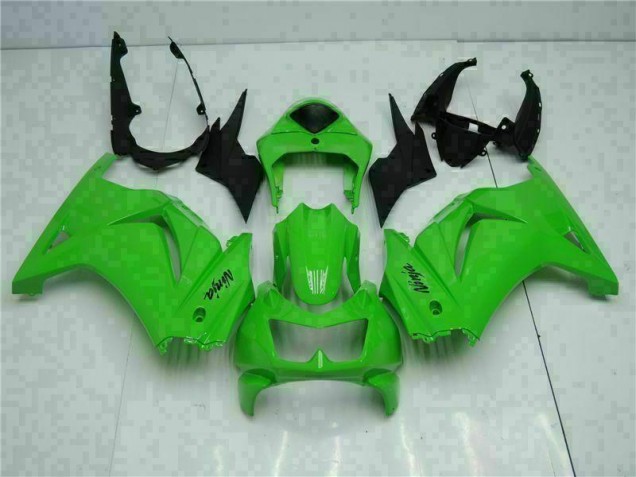 Kawasaki EX250 2008-2012 Motorrad Verkleidungen Komplett Sets - Grün Schwarzer Ninja Kawasaki EX250 2008-2012 Motorrad Verkleidungen Komplett Sets - Grün Schwarzer Ninja