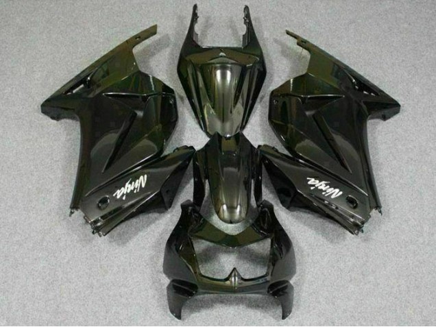 Kawasaki EX250 2008-2012 Motorrad Vollverkleidung - Schwarz