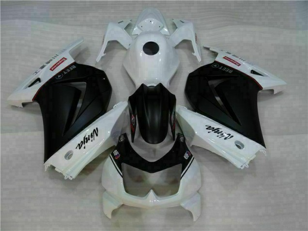 Kawasaki EX250 2008-2012 Motorrad Verkleidungen - Weiß Schwarz Ninja