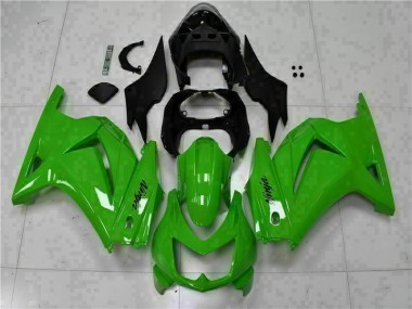 Kawasaki EX250 2008-2012 Motorrad Verkleidung - Grün Schwarzer Ninja