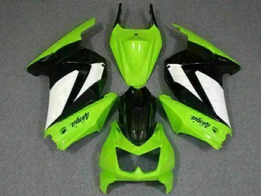 Kawasaki EX250 2008-2012 Motorrad Verkleidungen - Grün Schwarzer Ninja