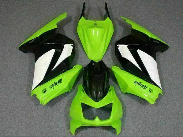Kawasaki EX250 2008-2012 Motorrad Verkleidungen - Grün Schwarzer Ninja Kawasaki EX250 2008-2012 Motorrad Verkleidungen - Grün Schwarzer Ninja