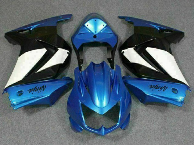 Kawasaki EX250 2008-2012 Motorrad Verkleidung - Blau Weiß Schwarz Ninja Kawasaki EX250 2008-2012 Motorrad Verkleidung - Blau Weiß Schwarz Ninja