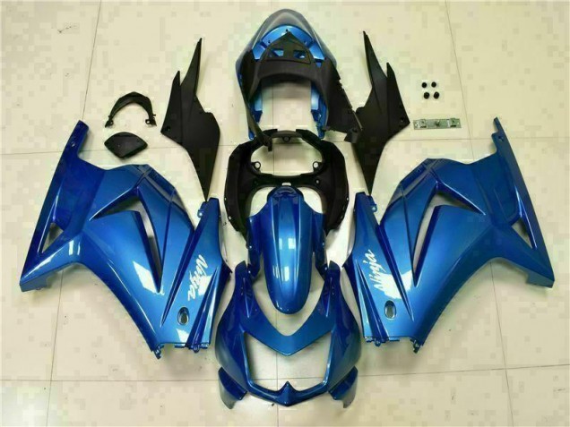 Kawasaki EX250 2008-2012 Motorrad Verkleidungen - Blau Schwarz Weiß Ninja Kawasaki EX250 2008-2012 Motorrad Verkleidungen - Blau Schwarz Weiß Ninja