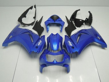 Kawasaki ZX 250R 2008-2012 Motorrad Verkleidungen - Blau